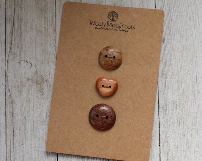 Handmade Button Mix {3 Buttons}