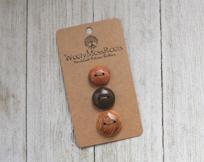 Handmade Button Mix {3 Buttons}
