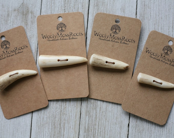 Toggle Buttons in Shed Deer Antler