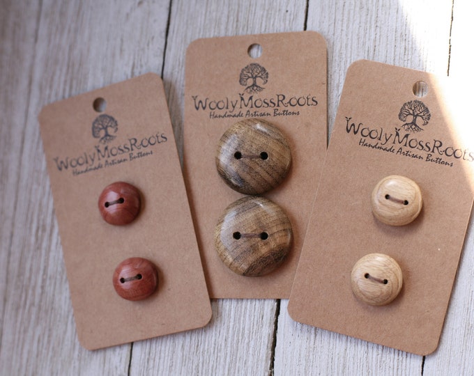 Handmade Button Mix {6 Buttons}