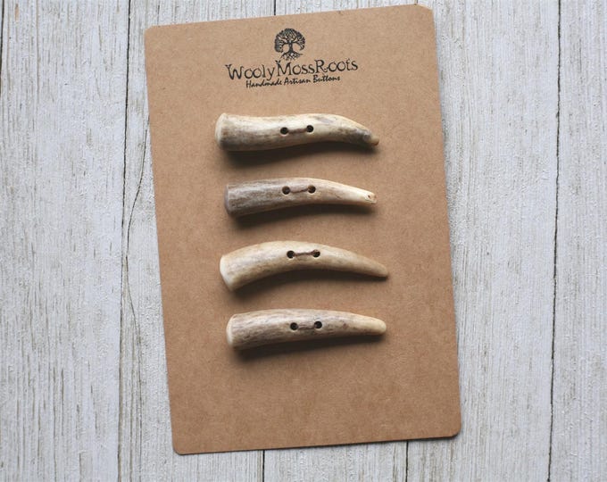 4 Toggle Buttons in Shed Deer Antler