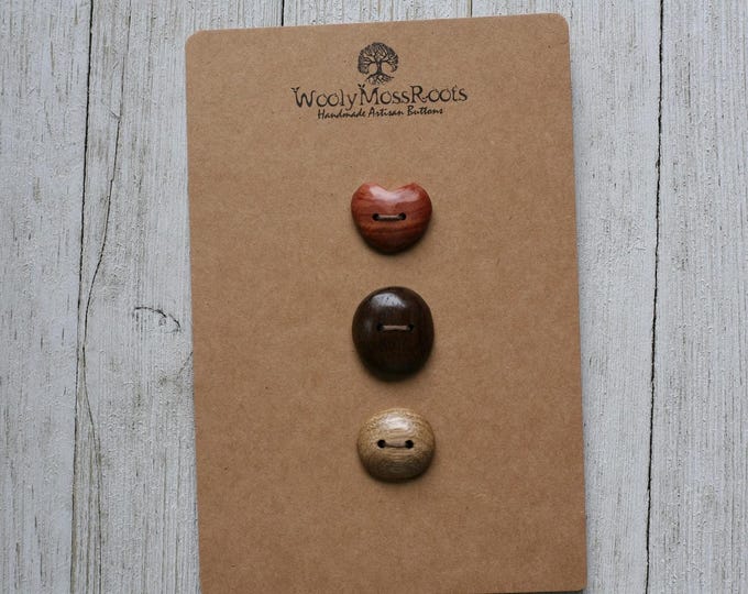 Handmade Button Mix {3 Buttons}