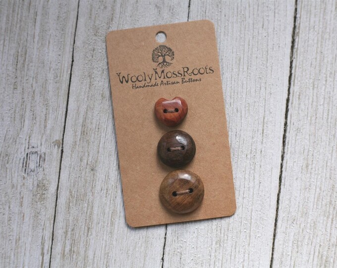 Handmade Button Mix {3 Buttons}