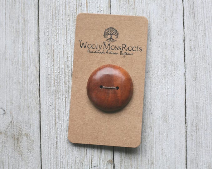 Handmade Wooden Buttons {Flowering Plum}