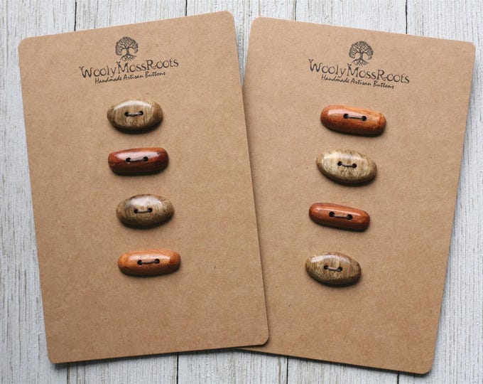 Handmade Toggle Button Mix {8 Buttons}