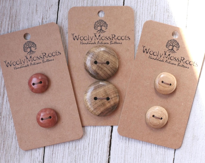 Handmade Button Mix {6 Buttons}