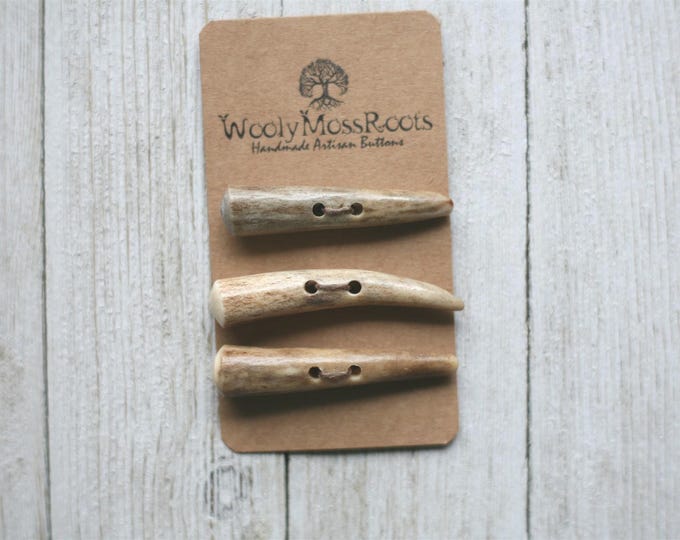 3 Toggle Buttons in Shed Deer Antler