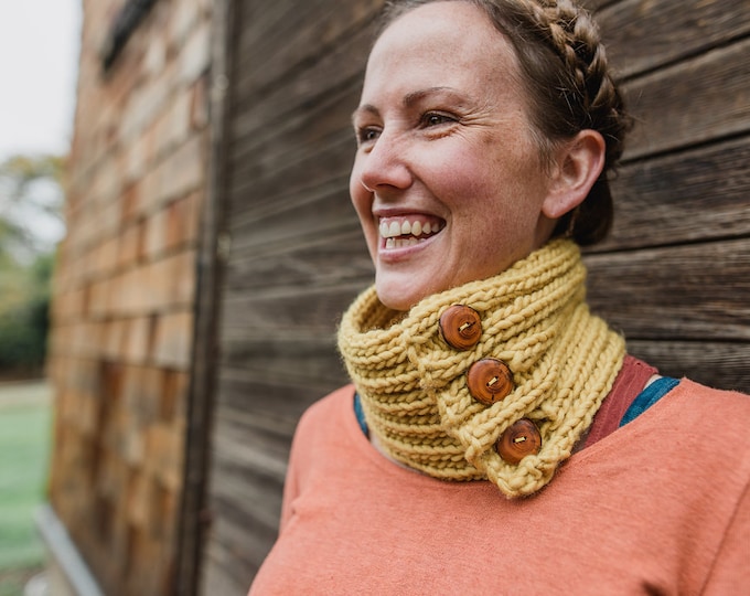 Comfort Cowl : Knitting Pattern {PDF Download}