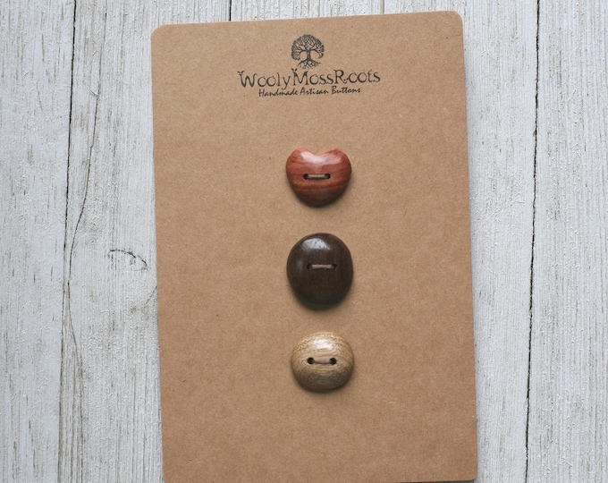 Handmade Button Mix {3 Buttons}