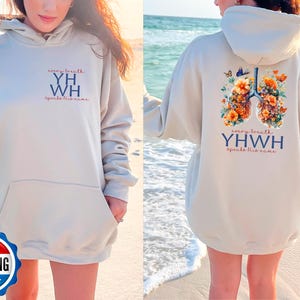 YHWH lungs Christian shirt every breath speaks His name Bible verse Hebrew name of God hoodie religious gift Faith Shirt YHWH Sweatshirt