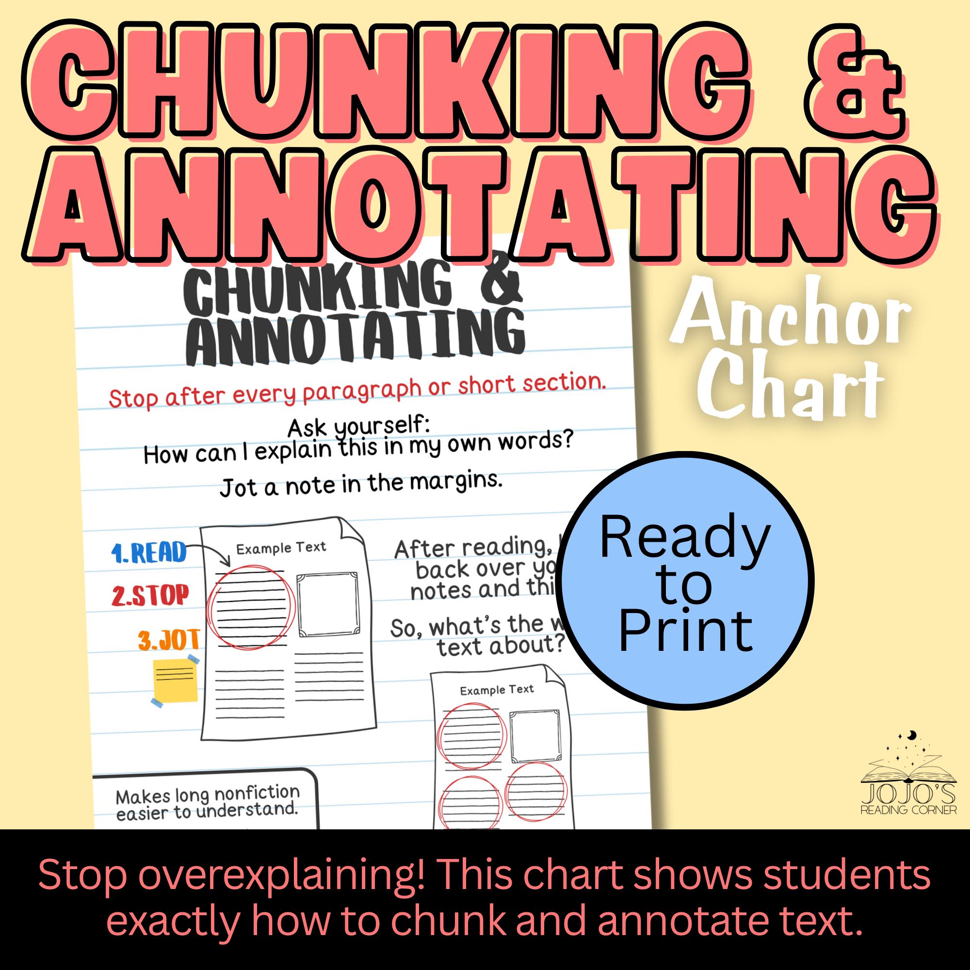 Chunking Words In Reading