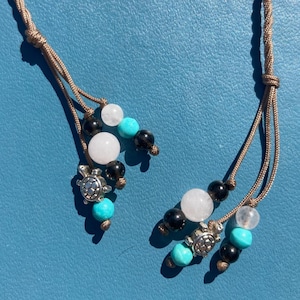 Turtle Beaded Bookmark