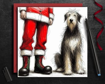 The Wildlife Sister & Brother-in-Law Christmas Card (LD-X13965MW) - Foxes In The Snow - Artistic Card For Both Of You From Range - View #5