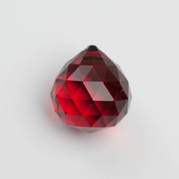 New Chandelier Crystal 30mm Red Chandelier Crystal Ball Prisms (S-18)