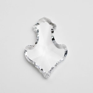 New 1-Clear 63mm Chandelier Crystal Prisms  - Asfour FULL Lead Crystal