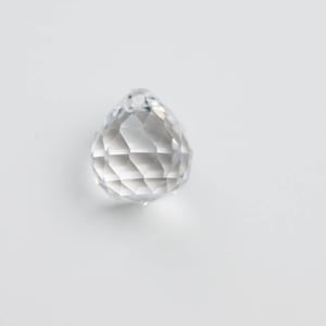 1 - 20mm Chandelier Crystal Prism Faceted Ball - Faceted 20mm Crystal Ball - Asfour FULL LEAD Crystal (S-17)