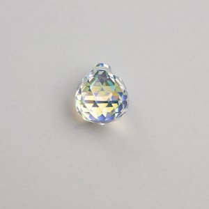 1 AB Iridescent 20mm Chandelier Crystal Prism Ball, FULL Lead Asfour Crystal