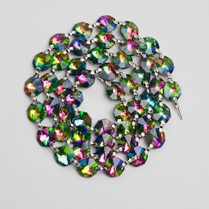 1 Yard (3 ft.) Chandelier Crystals Bead Garland Chain - Vitrail