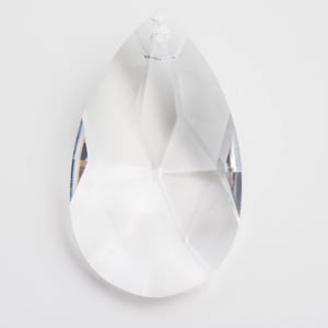 1 Clear 63mm Chandelier Crystal Prisms - Style VAS72 - Asfour FULL Lead Crystal