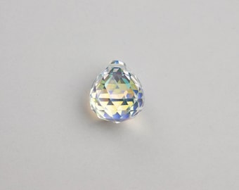 1 AB Iridescent 20mm Chandelier Crystal Prism Ball, FULL Lead Asfour Crystal