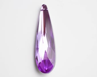 76mm Pendant Chandelier Crystal - Light Purple