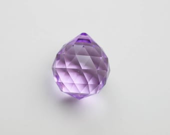 30mm -  Light Purple Chandelier Crystal Ball Prisms