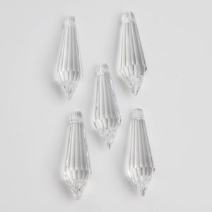 5 - 38mm Icicle Chandelier Crystals Prisms