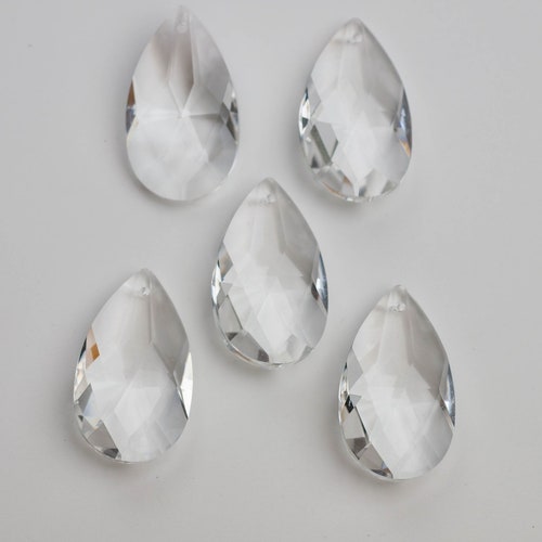 10 Asfour Lead Crystal Chandelier Crystal Prisms 38mm/1.5 Etsy
