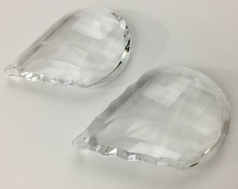 1 ~ 50mm Clear French Pendeloques - Elegant Cut - Asfour FULL LEAD