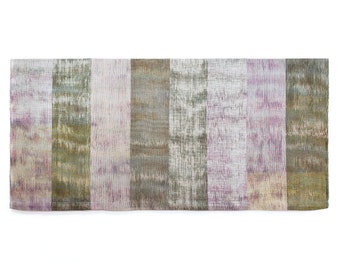 Heather Fields III // Hand Woven Painting / Woven Art / Wall Hanging / Tapestry