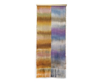 Ombre Mist II // Handwoven Painting / Woven Art / Wall Hanging/ Tapestry