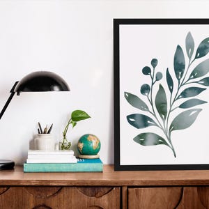 Pittura ispirata alla natura: toni verdi boho chic per l'arredamento della casa