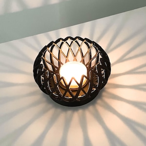 Javi Tealight Candle Holder  3D Printed Minimalist Geometric Decor Modern Candle Stand Stylish Home Accent Unique Gift for Any Space