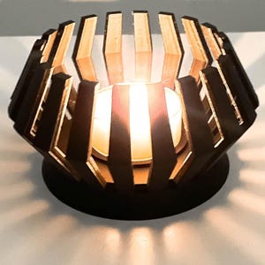 Tealight Candle Holder 3D Printed Modern Minimalist Decor Geometric Candle Stand Stylish Home Accent Unique Gift for Any Space trendy decor