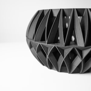 Oku Orchid Pot Modern 3D Printed Plant Pot for Indoor Decor Minimalist Flower Planter Trendy Home  Office Accent Gift Trend