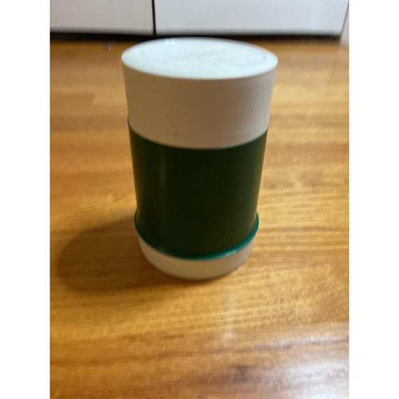 Vintage Thermos Vintage Green White Insulated 10 Oz Thermos