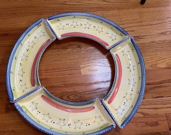 Vintage Pfaltzgraff Secrets of Pistoule side dishes for pasta bowl