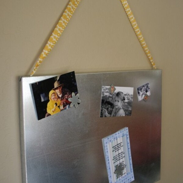 Loose Ends a Contemporary Rectangle Magnet Board