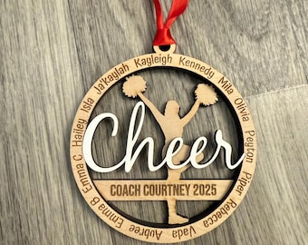 Cheer Coach Ornament