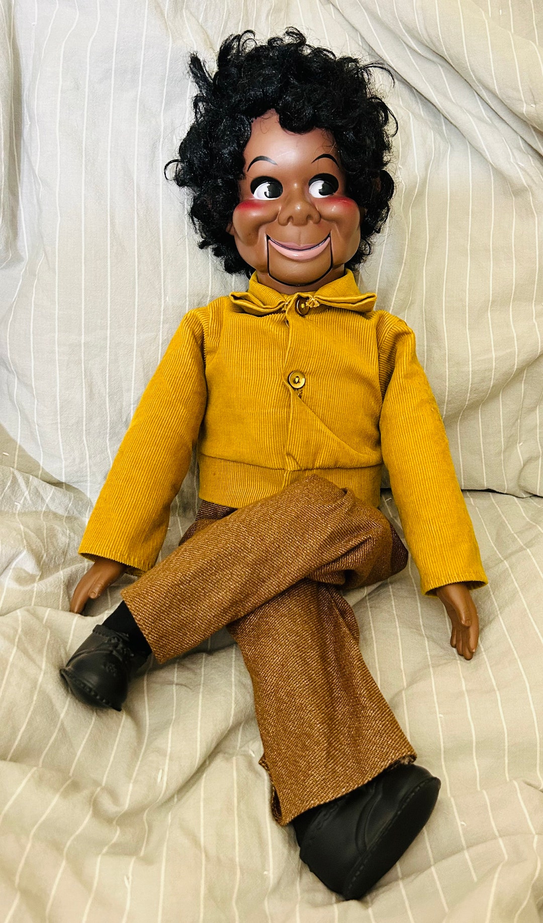 VINTAGE 1973 LESTER Ventriloquist Puppet Dummy Eegee Doll Etsy