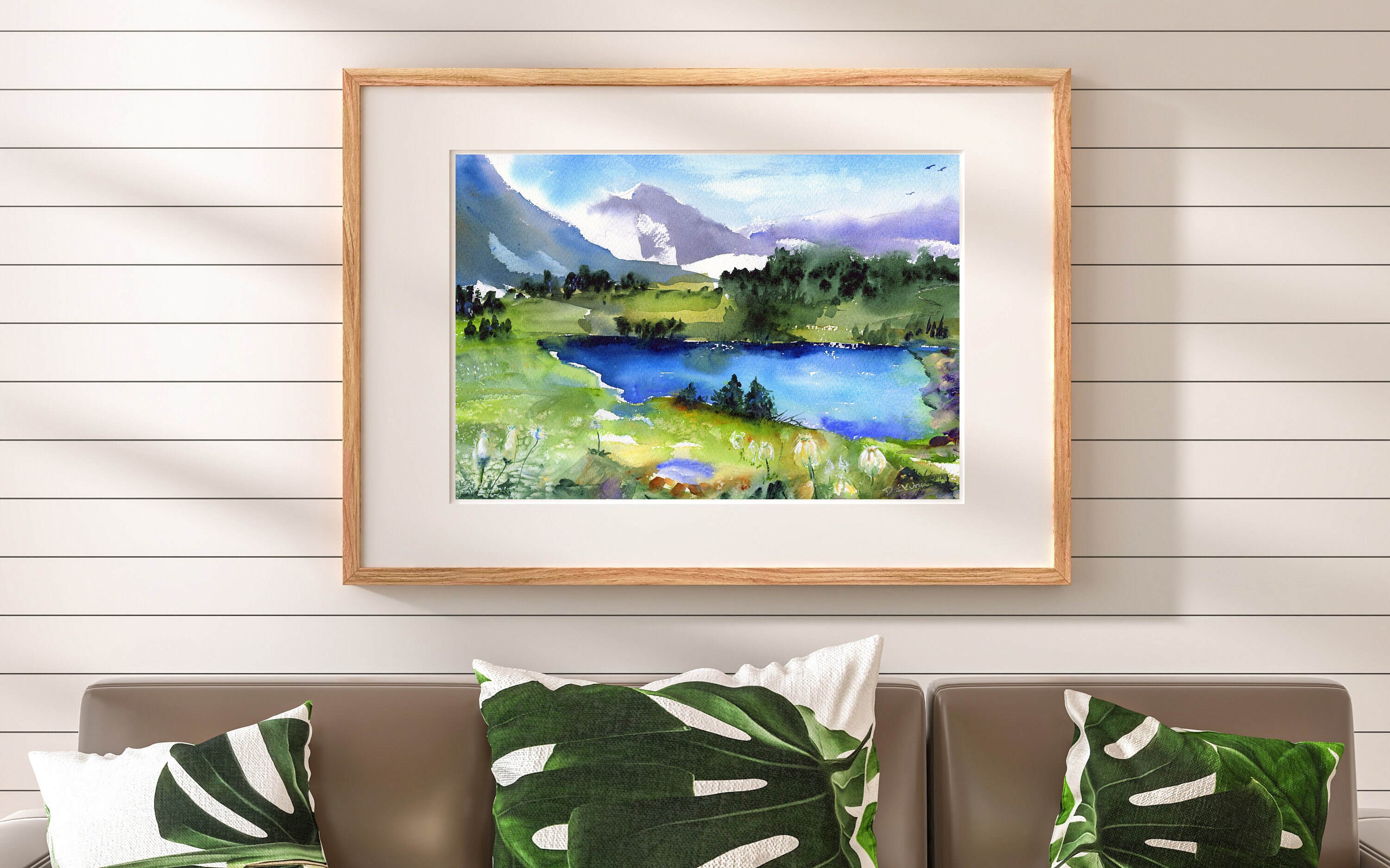 大型 72㎝×56㎝ カナディアンロッキー CMH スキー 版画・額縁付き 大型 72㎝×56㎝ カナディアンロッキー CMH スキー 版画・額縁付き