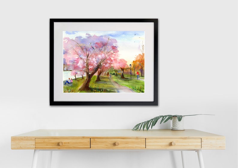 Philadelphia Kelly Drive Watercolor Philly Wall Art Prints of Philadelphia Philly Prints Clem DaVinci Watercolors image 5