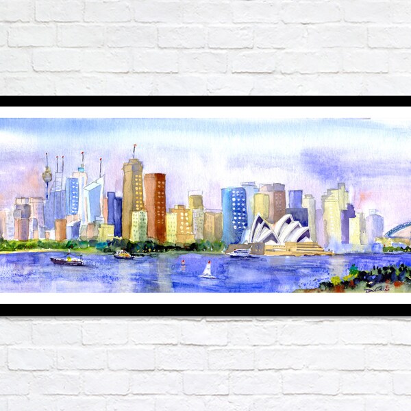 Australia Sydney Art Etsy
