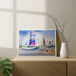 Diamond Beach Sail Boat