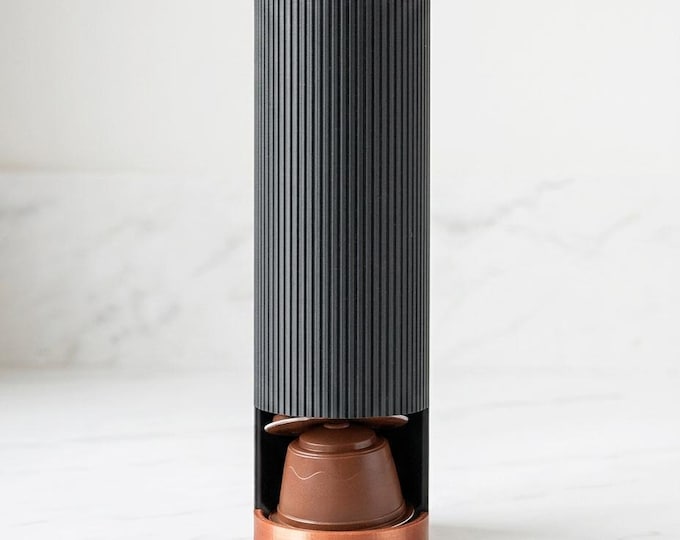 Dolce Gusto Pod Holder – Fluted Tower, Coffee Capsule Organizer, 6 Pod