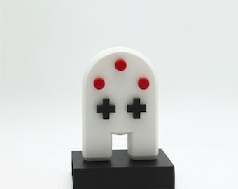 Soporte para auriculares Ghost para escritorio de juegos estilo retro