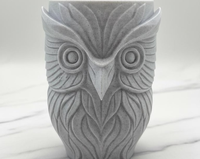 Whimsical Owl Planter – Cozy Handcrafted Succulent Pot, Heartwarming Desktop Plant Holder for Home