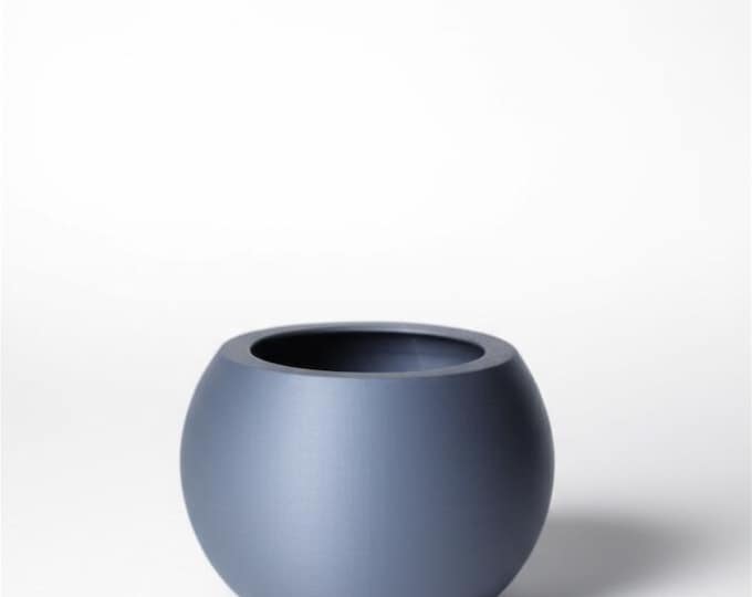 Cactus Plant Pot 3D Printed, Modern Succulent Planter 3x3 Inches, Wall Hanging Planter, Minimalist Decor, Plant Lover Gift