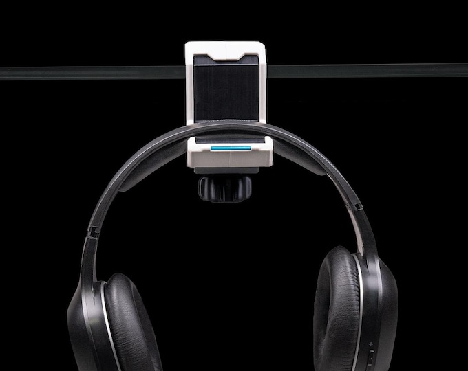 3D Printed Headphone Holder – Desk Clamp Mount, Gaming Setup Organizer