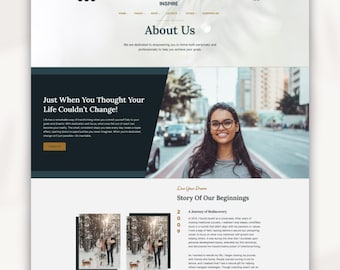 WordPress Templates I Kadence Templates I Feminine WordPress Theme I Page Templates I WordPress Blocks I Lifestyle Theme I Kadence Theme